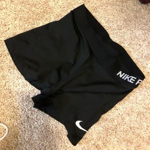 Black Nike Pro Shorts